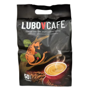 琉鲍菲 LUBOV马来西亚进口琉鲍菲三合一速溶咖啡850g猫屎咖啡味内含50条17克 猫屎味850克 1x50x17g