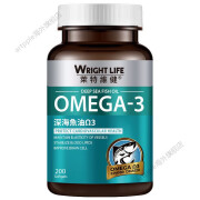 莱特维健深海鱼油胶囊200粒*1/2/3瓶DHAEPAomega3中老年健身养护 200粒 1瓶（呵护心脑眼）