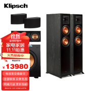 杰士（Klipsch）klipsch/杰士RP-5000F家庭影院5.1声道高保真HIFI音箱组合音响 黑色 杰士RP-5000F家庭影院5.1声道