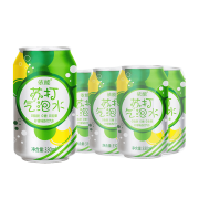 依能苏打水原味柠檬味 原味330ml*12罐