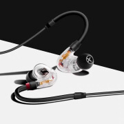 森海塞尔SENNHEISER  IE40 PRO监听耳机 HIFI入耳式有线耳机音乐耳塞 透明色+麦克风线（全新德版原装）