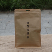 春锦秋鲤2014年特级金花六堡茶广西梧州特产散茶菌花香陈香大箩茶汤 250克自封袋装