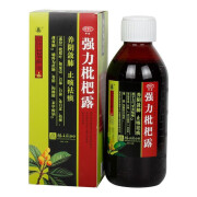 滕王阁 强力枇杷露 225ml  养阴敛肺 止咳祛痰 用于支气管炎咳嗽  江西滕王阁药业 1盒装