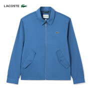 鳄鱼（LACOSTE）男装经典商务风简约蓝色翻领夹克外套 HN8/蓝色 50/M