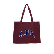 A.P.C.奢侈品箱包女Diane University手提包 COCPRM61958-GAC 2024新款 红色 均码