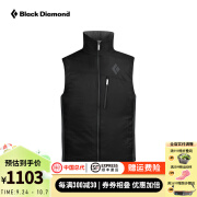 BD黑钻 Access Hybrid Vest   男款健进复合背心式保暖棉服I639 黑色-015 L