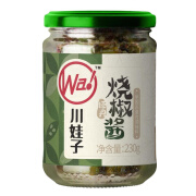 川娃子烧椒酱双椒酱牛肉皮蛋辣椒酱剁椒酱四川下饭菜炭烤虎皮青椒 烧椒酱230g*1瓶