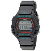 卡西欧（CASIO）男士腕表 DW290-1V 经典复古整点报时日历防水计时器树脂表带手表 DW2901V