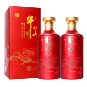 牛栏山（niulanshan） 北京二锅头 百年特酿 40度浓香型白酒 礼盒装 500ml* 2瓶装