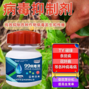 99病毒清蔬菜花卉番茄黄瓜辣椒褪绿病毒条斑病毒克星花叶病毒 99病毒清120毫升/瓶【一瓶】