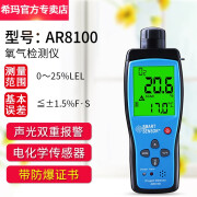 希玛 氧气检测仪O2浓度检测仪手持式气体检测仪声光报警氧气浓度便携式测氧仪 AR8100