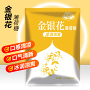 采森牌 薄荷糖 蓝莓叶黄素酯压片糖果 多种类可选 金银花1袋（10粒）