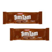 雅乐思（TIM TAM）澳大利亚进口巧克力夹心饼干食品早餐儿童成人休闲小零食大礼包 【2袋】原味巧克力夹心饼干200g