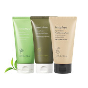 悦诗风吟 INNISFREE洗面奶洁面乳保湿深层清洁毛孔清爽不紧绷 橄榄油洁面150ml新款 火山岩洁面150ml/支