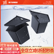 YZ适用于特斯拉Model Y后备箱储物盒侧边兜收纳内饰改装y配件神器3 ModelY全TPE尾箱储物盒+盖板-4件