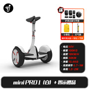 小米小米九号平衡车minipro2成人儿童两轮体感车自平衡代步车 miniPRO1白色平衡车+[护具头盔+ 60V