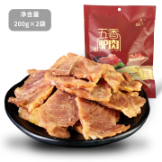 凤起正宗德州五香驴肉熟食200g×2袋 酱卤驴肉 卤味熟食下酒菜凉菜 五香驴肉