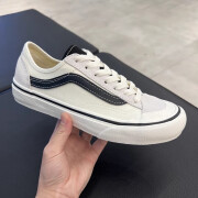 范斯（VANS）STYLE 36 DECON VR3 SF黑白低帮环保男女鞋板鞋VN0A4BX9KIG VN0A4BX9KIG/黑白 35