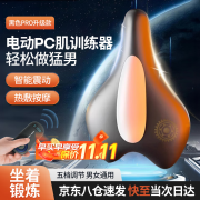 凯格尔pc肌训练器男士提肛按摩器盆底肌运动括约肌锻炼神器电动 黑色Pro加强款 全自动遥控调节（坐着练）