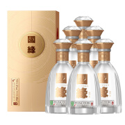 今世缘 国缘对开 柔雅型白酒 42度 500ml*6瓶 整箱装