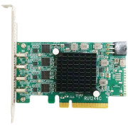 微辰 RocketU 1244C PCIe3.0 x8Type-C 端口4x1000MB/s传输带宽 RocketU 1244C