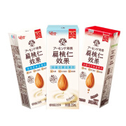 格力高（Glico）坚果效果饮扁桃仁奶250ml植物蛋白饮巴旦木饮品休闲健康奶 【3盒】多口味混搭(可备注)