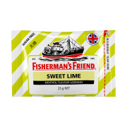 渔夫之宝FishermansFriend渔夫之宝润喉糖特强薄荷柠檬清新拉链袋英国进口 【2袋】甜青柠+柠檬味