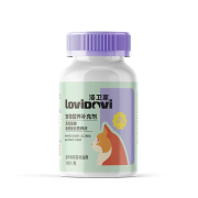 Lovidovi抗过敏猫粮伴侣营养蛋粉防过敏猫零食减少猫毛过敏 鸡蛋 蛋粉片180片1瓶