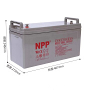 耐普蓄电池NPG12V7AH24AH38AH65AH120AH150AH200AH250AH机房UPS蓄电池 12V100AH NPG-12V