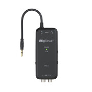 IK MULTIMEDIA iRig Stream Pro直播K歌音频接口手机主播安卓主播USB转换器声卡 iRig Stream Solo 官方标配