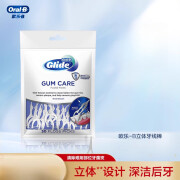 欧乐B（Oral-B）Oralb欧乐B牙线型立体压力可控家用扁线剔牙线便携30支