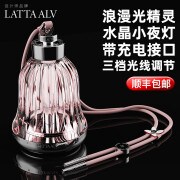 latta alv易烊千玺三八妇女节生日礼物送老师女生女友朋友闺蜜老婆实用礼品 女神粉【光精灵 纯水晶材质】