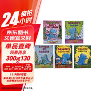 【进口原版】胖龙蓝蓝（全5册）Dragon  神探狗狗内裤超人同作者 学乐经典Acorn橡子桥梁书系列 赠原版音频 6-13岁