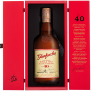 格兰花格（Glenfarclas）苏格兰进口洋酒40年单一麦芽威士忌700ml苏格兰威士忌高端礼盒 单瓶