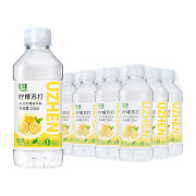 优珍 柠檬味苏打水饮料 添加蜂蜜  0脂肪 350ml*12瓶 塑膜量贩装 【柠檬味】350ml*12瓶