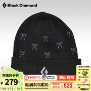 Black Diamond黑钻bd户外运动保暖帽新款秋冬衬里保暖卷口圆帽刺绣图标款723017 Black