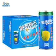 厦普赛尔山西特产厦普赛尔黄梨汁246ml*8罐装整箱送礼高平大黄梨果汁饮品 [果汁含量40%]246ml*8高罐