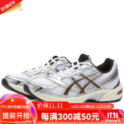 亚瑟士（asics）跑步鞋男新款缓震回弹跑鞋Gel-1130时尚舒适耐磨训练慢跑学生鞋 White 41.5