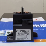 宏发HFE80V-200/150 200-12 24-HTC5Y高压直流继电器200A150V200V HFE80V-200/200-12-HTC5