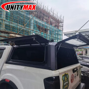 保赐利（B）批发适用于NISSAN NAVARA NP300  Back cover皮卡后盖黑碳钢高盖 黑色