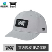 PXG高尔夫球帽男士秋季新款24年 休闲运动帽可调节棒球帽 灰色