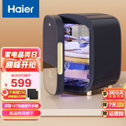 海尔（Haier） 海尔 衣物消毒机婴儿奶瓶消毒器 婴儿干衣机内衣内裤紫外线除菌消毒烘干机 16L尊享【双灯管+灯珠盘触控】U303D