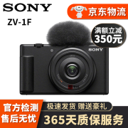 Sony 索尼 ZV-1 ZVE10 二手数码相机 4K视频 美肤拍摄 强悍对焦直播性能 ZV1F 黑色  95新