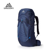 GREGORY格里高利ZULU探迹23款登山包男透气轻量徒步背包-35L宝石蓝M/L