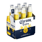 科罗娜（CORONA）精酿啤酒 科罗纳特级精酿 墨西哥风味 黄啤酒拉 科罗娜啤酒 275mL 6瓶