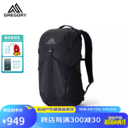 GREGORY格里高利 NANO蜂鸟 运动旅行户外背包 24L 30L通勤双肩包登山包 24L-黑曜石黑