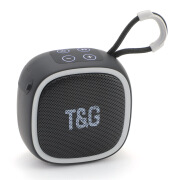 T&GTG659蓝牙音响户外运动便携式无线迷你手提小音响TWS新款礼品 黑色