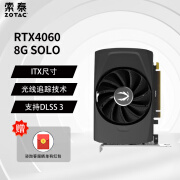 索泰RTX4060/TI 毁灭者 X-GAMING 8G OC显卡/N卡/台式机/电脑独立显卡 索泰RTX4060-8GB SOLO