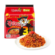 三养韩国进口三养三倍辣鸡肉味干拌面 700g(140g*5)