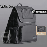 Walker Shop轻奢品牌双肩包男防泼水尼龙布大容量旅行包书包男背包男 时尚灰2.0 31cm*17cm*44cm【赠箱包防尘袋】